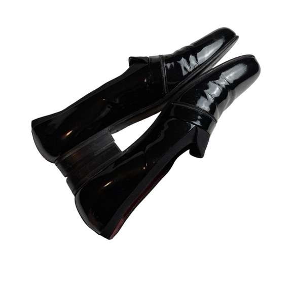 Bally Banner Shoes Black SZ8.5 M Mens Patent Leather Formal Tuxedo Dressy Preppy main image 6